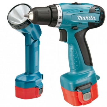 Аккумуляторная дрель-шуруповерт Makita 6271DWPLE