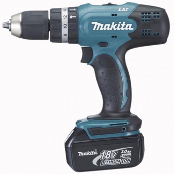 Аккумуляторная ударная дрель-шуруповерт Makita BHP453RFE