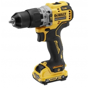 Бесщеточная ударная дрель-шуруповерт DeWalt 12 В XR DCD706D2-QW 6673075