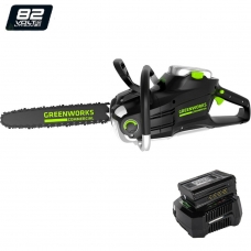 Аккумуляторная цепная пила 82V Greenworks GC82CS25 2007507UB