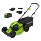 Аккумуляторная газонокосилка Greenworks GD40LM46HP 2514407UB