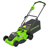 Газонокосилка аккумуляторная 40V Greenworks GD40LM16X 2517907