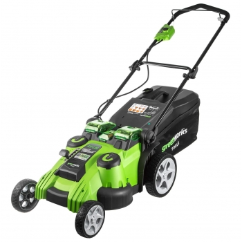 Аккумуляторная газонокосилка GreenWorks G40LM49DB 2500207VB