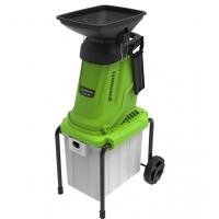 Измельчитель садовый электрический Greenworks GW-2800SD