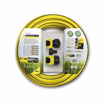 Шланг Karcher PrimoFlex 3/4-10m+2 коннектора+штуцер для подключения моек 2.645-156