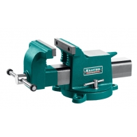 Тиски стальные слесарные STEEL KRAFTOOL 125 мм 32701-125
