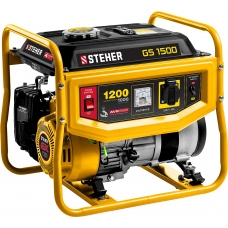 Бензиновый генератор STEHER 1200 Вт GS-1500