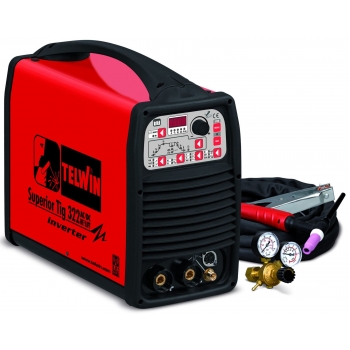 Сварочный аппарат TELWIN SUPERIOR TIG 322 AC/DC HF/LIFT 400V + TIG ACC 816130