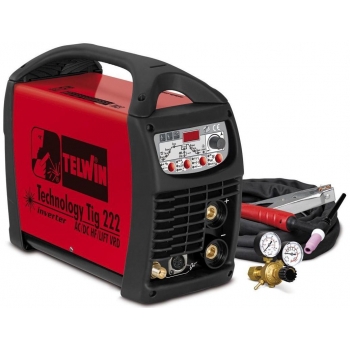 Сварочный аппарат TELWIN TECHNOLOGY TIG 222 AC/DC HF/LIFT VRD + TIG ACC 852054