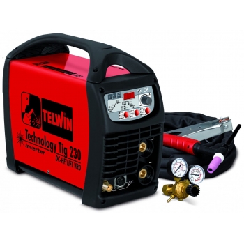 Сварочный аппарат TELWIN TECHNOLOGY TIG 230 DC-HF/LIFT VRD 230V + TIG ACC 852055