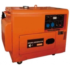 Дизельный генератор ТOR KM5000S 5 кВт 220В 15 л в кожухе с АВР 1025969