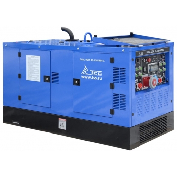 Двухпостовой дизельный сварочный генератор TCC DUAL DGW 28/600EDS-A 028633