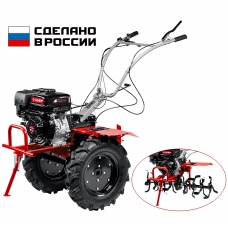 Бензиновый мотоблок с ВОМ ЗУБР 270 см3 МТШ-600
